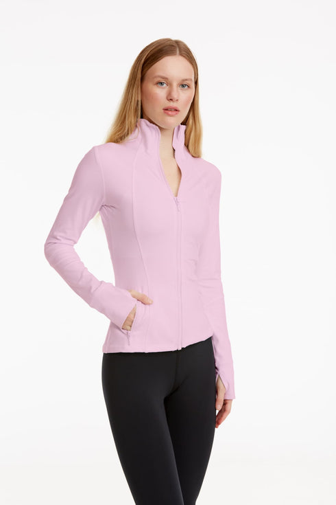 BIRDIESMOOTH - MAIN CHARACTER PILATES JACKET PEMBE PİLATES CEKETİ - Ceketler - Birdiejay